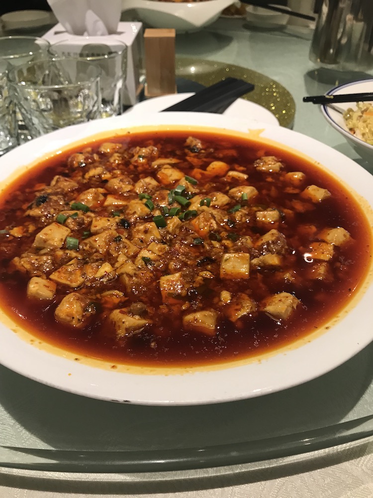 北京で食べた麻婆豆腐